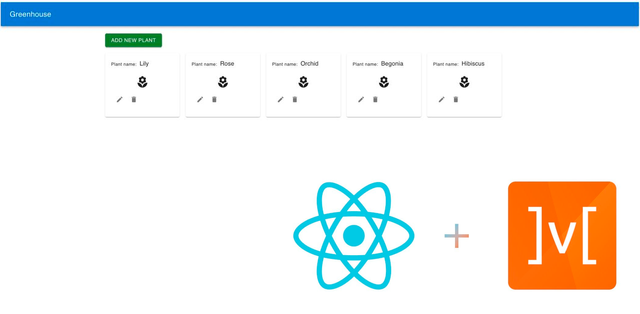 Simple Greenhouse App (React+MobX)